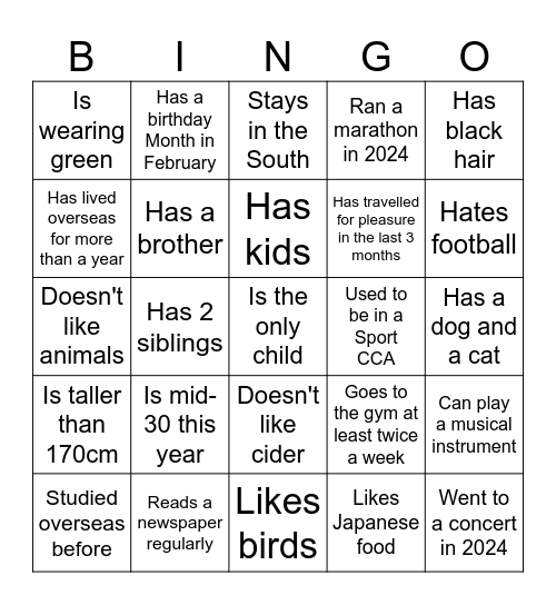 Happy Lunar New Year 🏮 Bingo Card