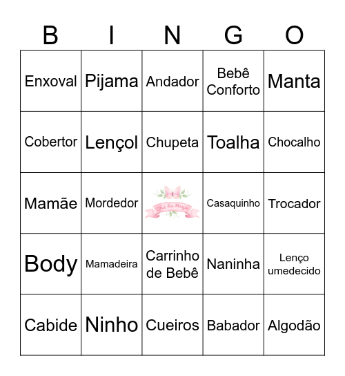 Chá da Maya Bingo Card