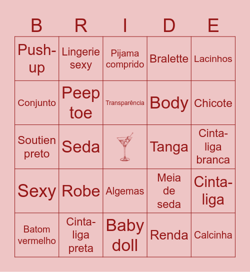 Chá da Fer Bingo Card