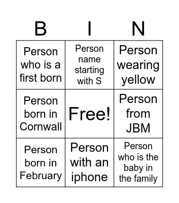 Mining for Treasure Bingo Card