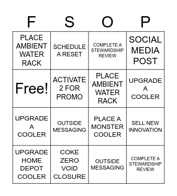 OPAM BINGO Card
