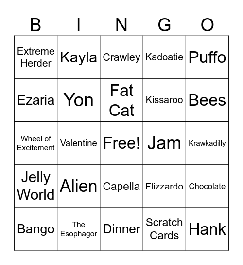 Insomnia Bingo 🥱😴 Bingo Card