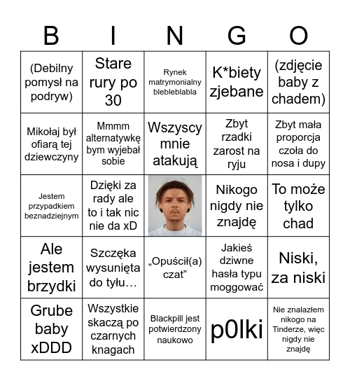 Bingo Domingo Bingo Card