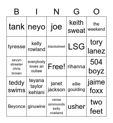 Love making #1 Bingo Card