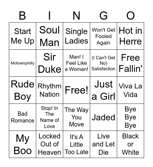 Super Bowl Double Bingo Card