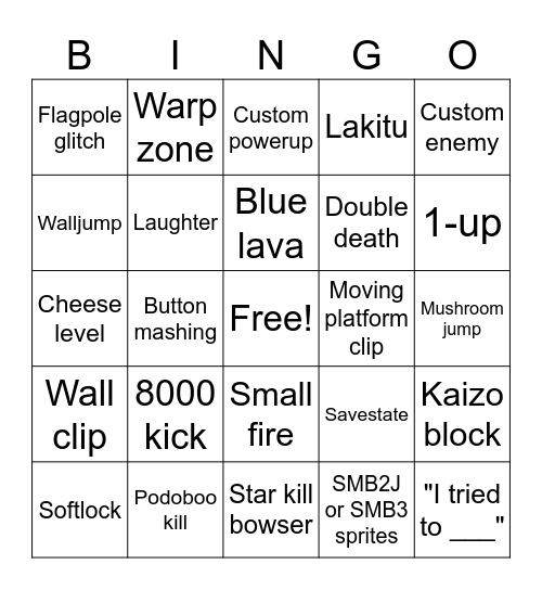 Kosmic Bingo lmaoo Bingo Card