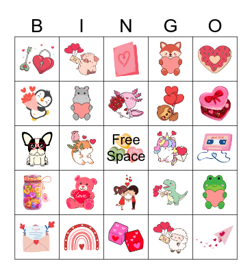 February Rally Bingo Card