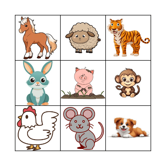 Who Am I? Bingo Card