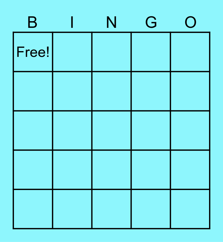 Number Day 2025 Bingo Card