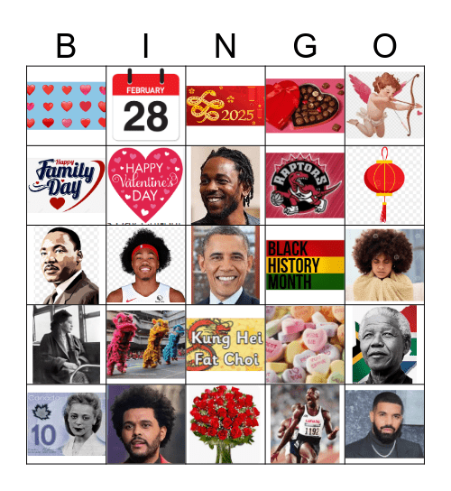 Winter BINGUUUU 2 Bingo Card