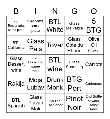 DTR Southpark Bingo Card