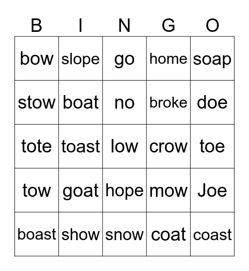 Long O Words Bingo Card long-o-words-bingo-card