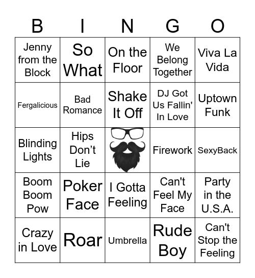 BIG GAME | RD 2 | POP Bingo Card