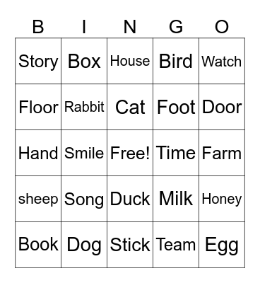 Cool Bingo Card