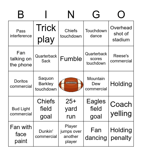 super bowl commercial bingo free