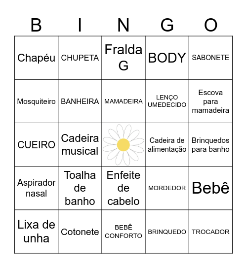 Chá da Maísa Bingo Card
