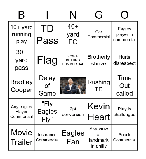 Jeffery Lourie Card Bingo Card