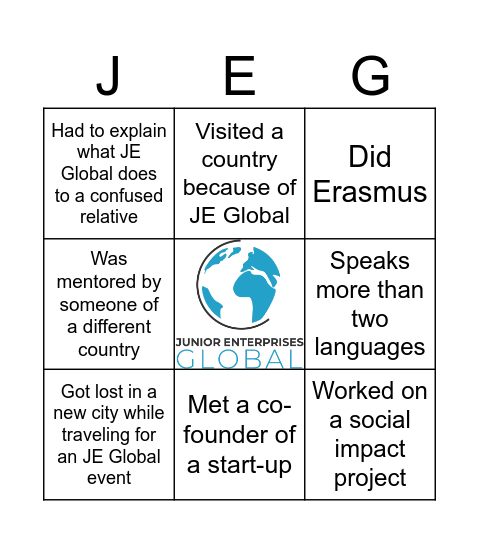 Alumni Affairs Bingo Card