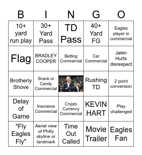 Jeffery Lourie Card Bingo Card
