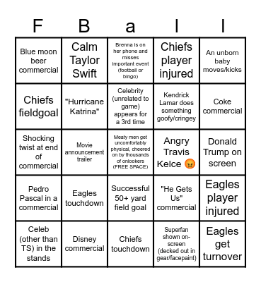 Hunky Men Throw Themselves At Each Other 2025! Bingo Card