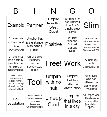 Blue Bingo #73 - EN Bingo Card