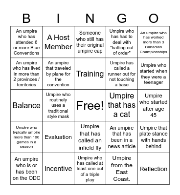 Blue Bingo #74 - EN Bingo Card