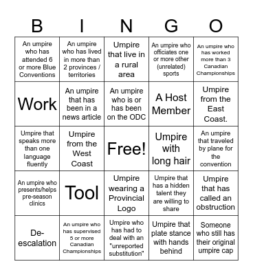 Blue Bingo #78 - EN Bingo Card