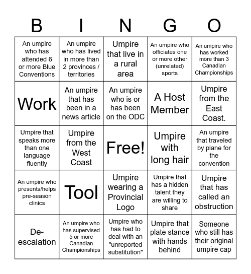 Blue Bingo #78 - EN Bingo Card