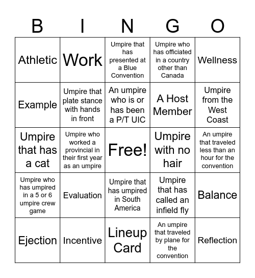 Blue Bingo #79 - EN Bingo Card