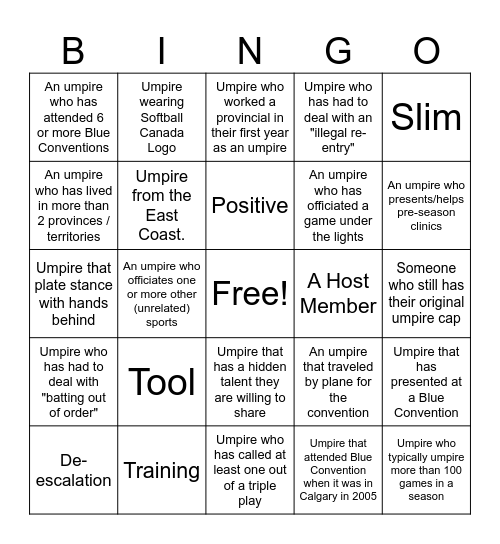Blue Bingo #81 - EN Bingo Card