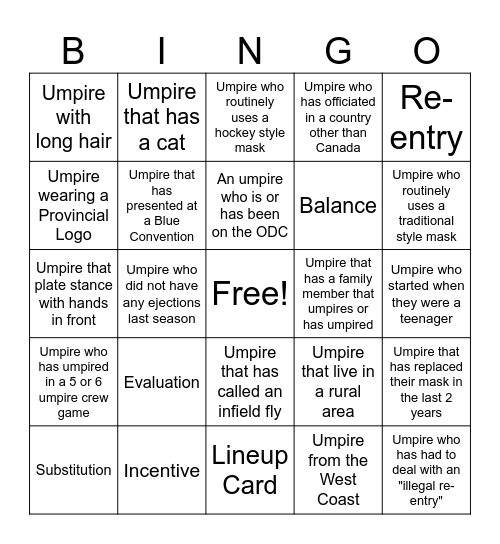 Blue Bingo #83 - EN Bingo Card
