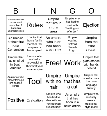 Blue Bingo #86 - EN Bingo Card