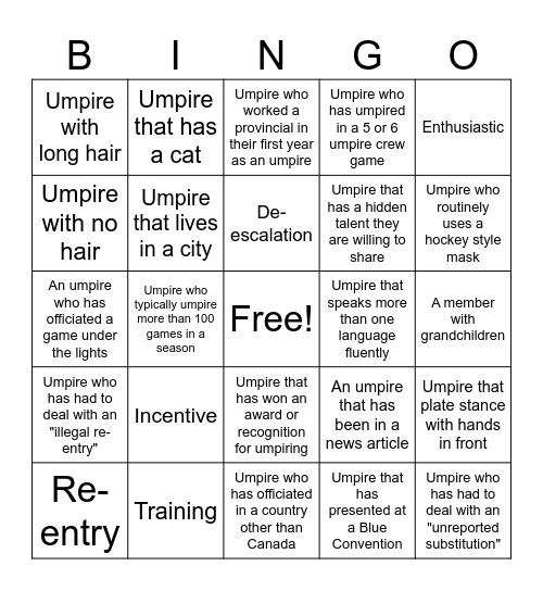 Blue Bingo #88 - EN Bingo Card