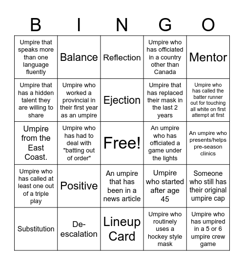 Blue Bingo #92 - EN Bingo Card