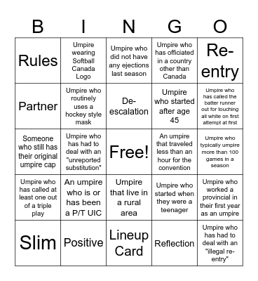 Blue Bingo #93 - EN Bingo Card