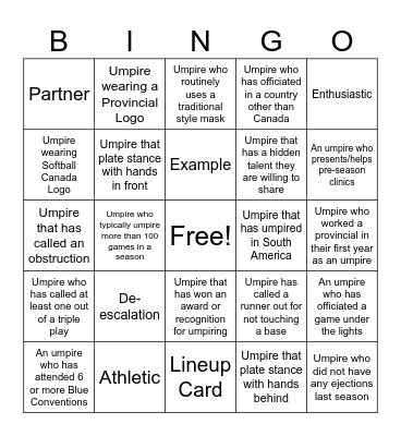 Blue Bingo #99 - EN Bingo Card