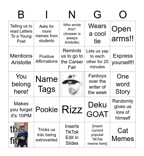 Speaking of Ideas BINGO!! Bingo Card