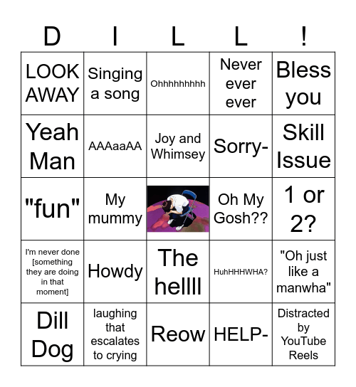 Dingo Bingo Card