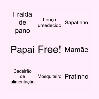 Bingo da Helena Bingo Card