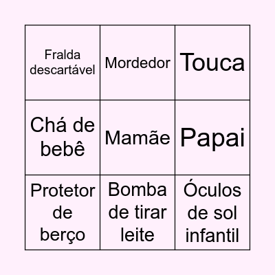 Bingo da Helena Bingo Card