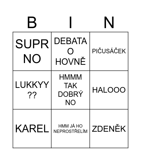 BANOLÍNA Bingo Card