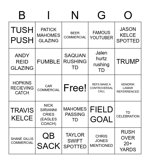 MILIONI SUPER BINGO Card