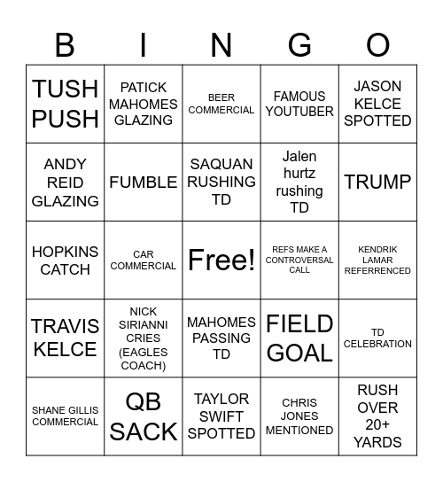 MILIONI SUPER BINGO Card