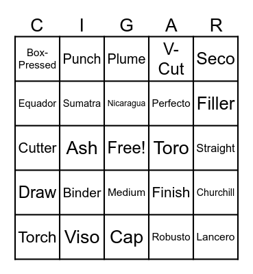 Top Leaf Super Bowl Bingo Card