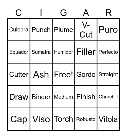 Top Leaf Super Bowl Bingo Card