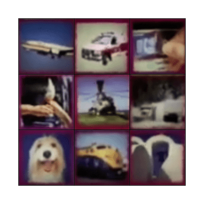 Around town sounds Bingo Card