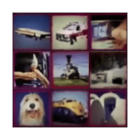 Around town sounds Bingo Card