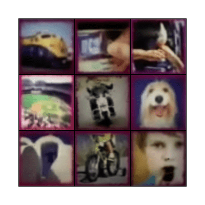 Around town sounds Bingo Card