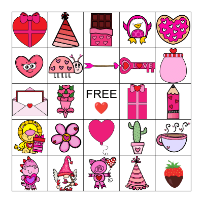 Aprio Valentine's Day Bingo Card
