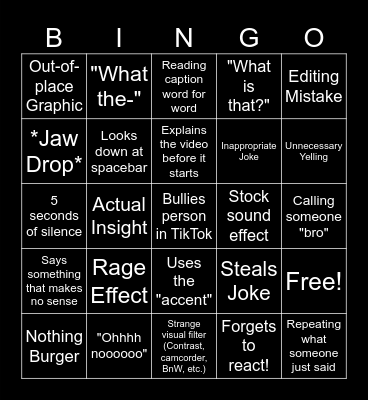 Ultimate SSSniperwolf Bingo 5x5 Bingo Card
